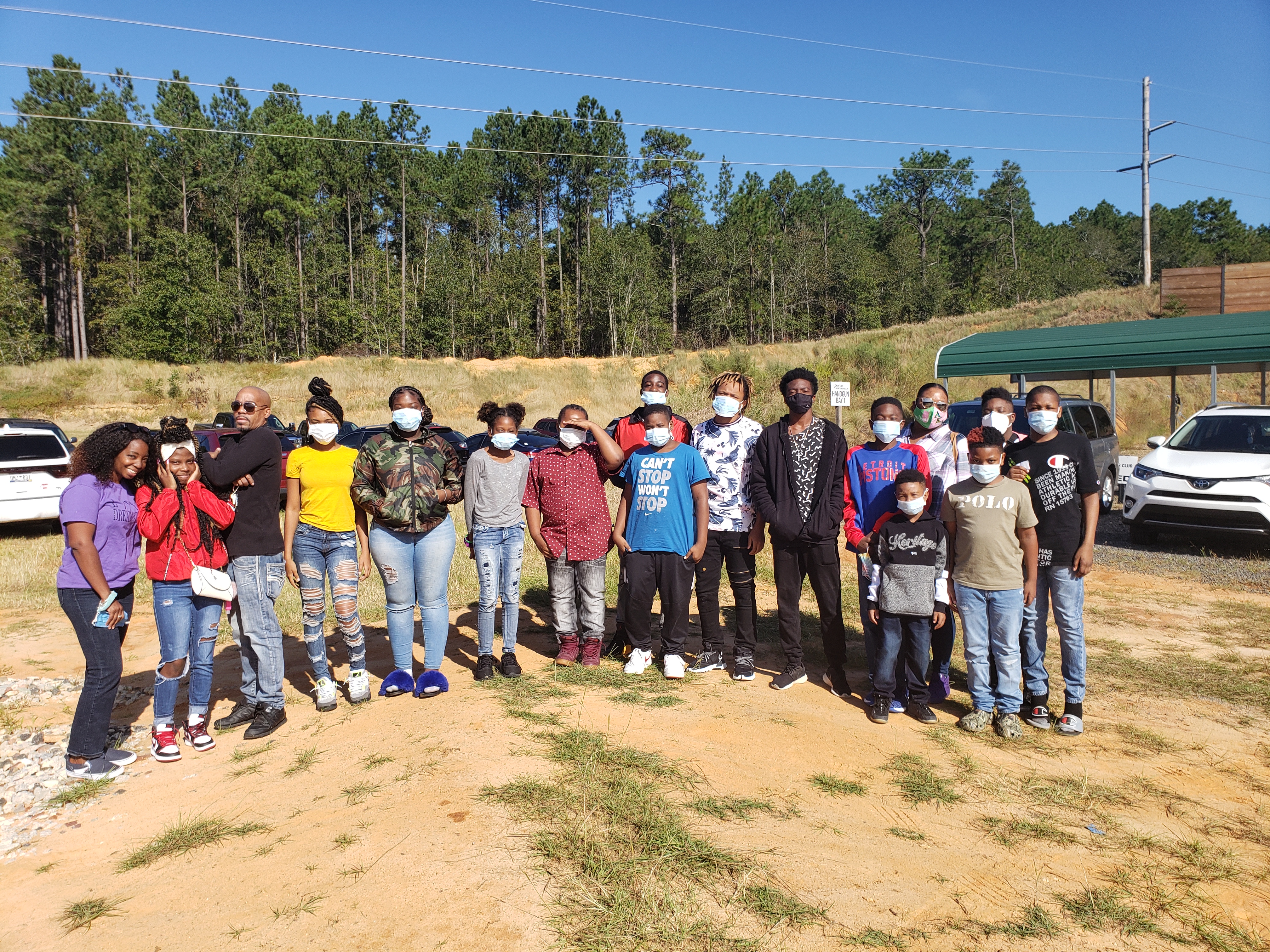Youth day at the range